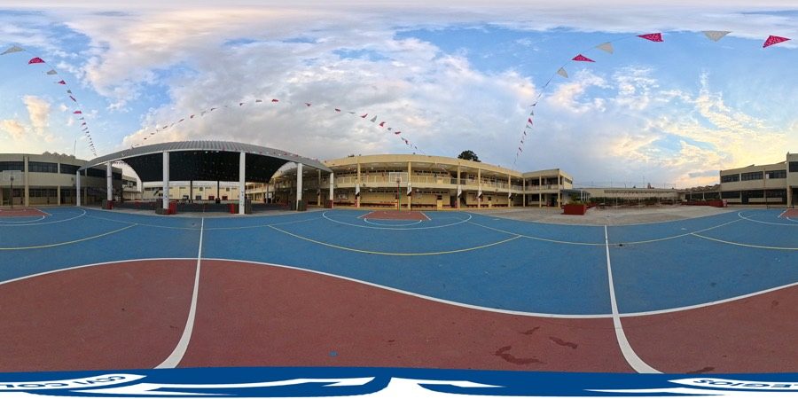 Cancha de basketball 360