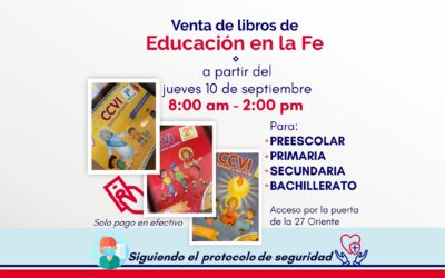 Venta de libros Educación en la Fe